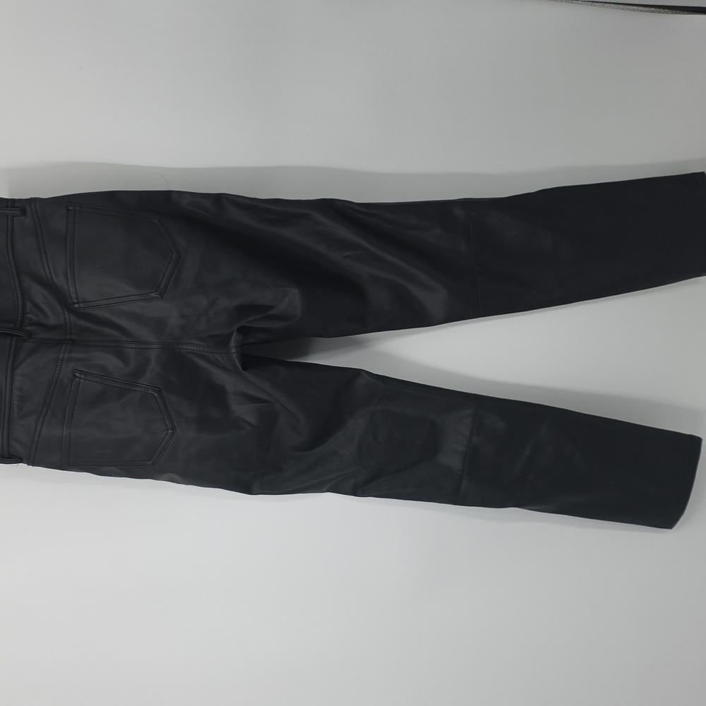 Zara Faux Leather Black Pants US Size 29 - Picture 3 of 5